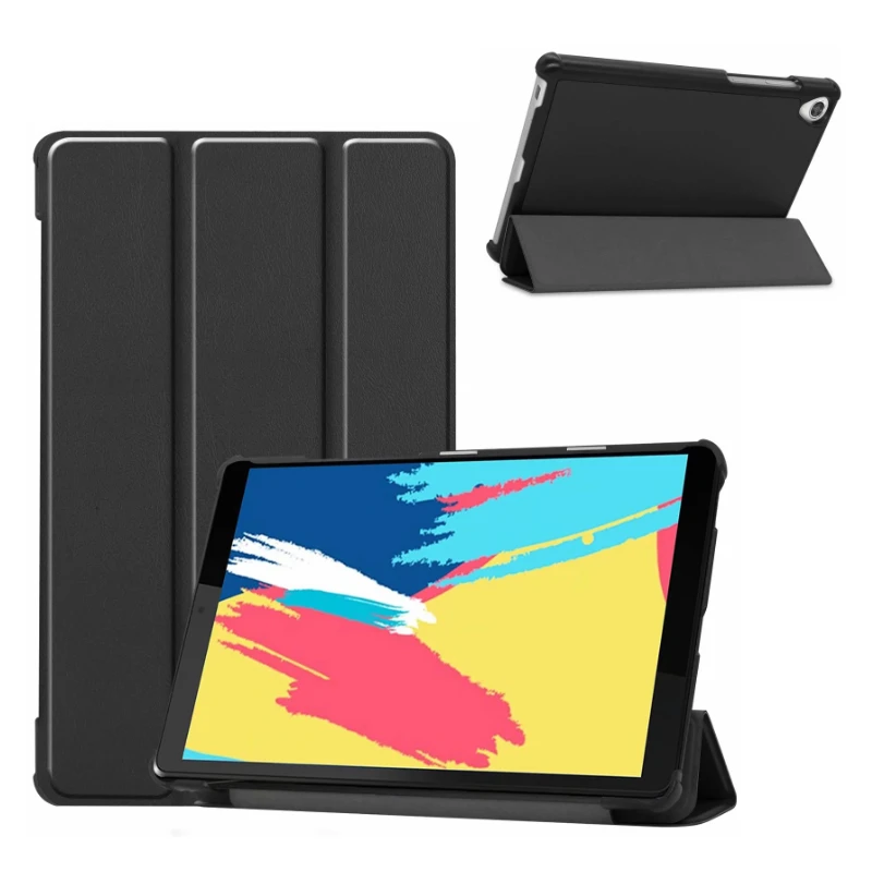 Чехол для планшета Lenovo Tab M8 FHD трехслойный защитный чехол из искусственной кожи с