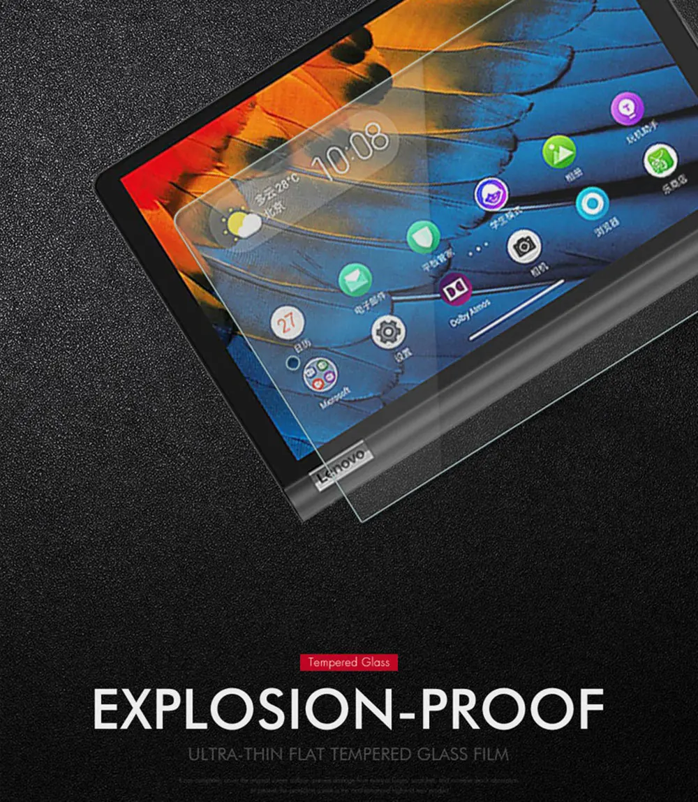 Soaptree закаленное стекло для lenovo Yoga Smart Tab 5 YT-X705 YT-X705F 10,1 дюймов Защитная пленка для экрана планшета Flim