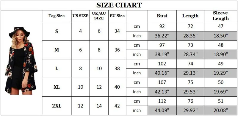 

Nice Women Floral Chiffon Loose Blouse 2022 Long Cardigan Women Boho Coat Blouse Summer Beach Cover Up Top Casual Ladies Tops