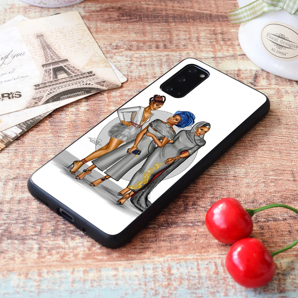 

For Samsung Galaxy Nigerian Belles Soft TPU border Samsung Galaxy Case