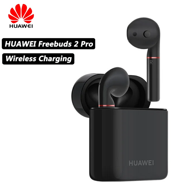 Freebuds 2 Pro Оригинальные беспроводные наушники HUAWEI FreeBuds 2 TWS, Bluetooth 5,0, аудио, водонепроницаемые, IP54, управление нажатием, Беспроводная зарядка - Цвет: Freebuds 2 Pro