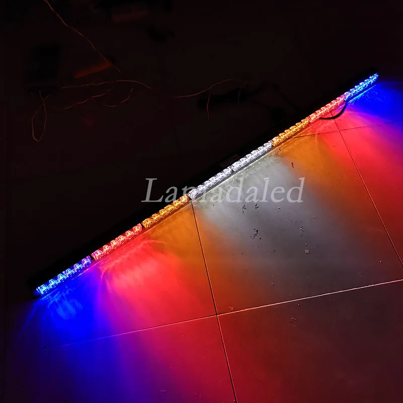 120 см полицейский светодиодный светильник аварийный стробоскоп светодиодная