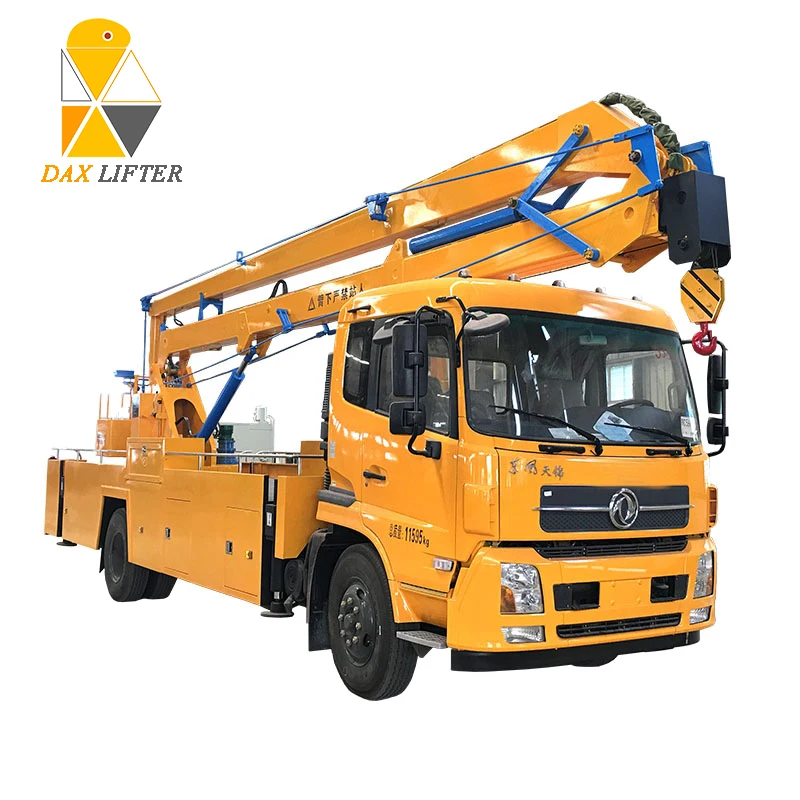 18 метров 4X2 воздушный подъемник Телескопический стрелы верхний рабочий грузовик