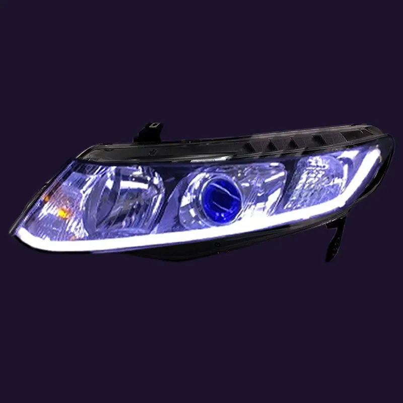 Автомобильный Стайлинг для Honda Civic Bi-xenon двойной объектив HID комплект Автомобильный Стайлинг 8 поколение для Honda Civic фары парковка 2006-2012