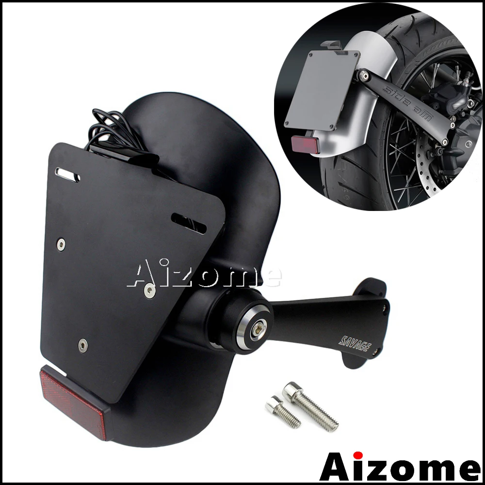 Мотоциклетное алюминиевое боковое крыло для BMW R nineT R9T 2014-2018 заднее колесо защита