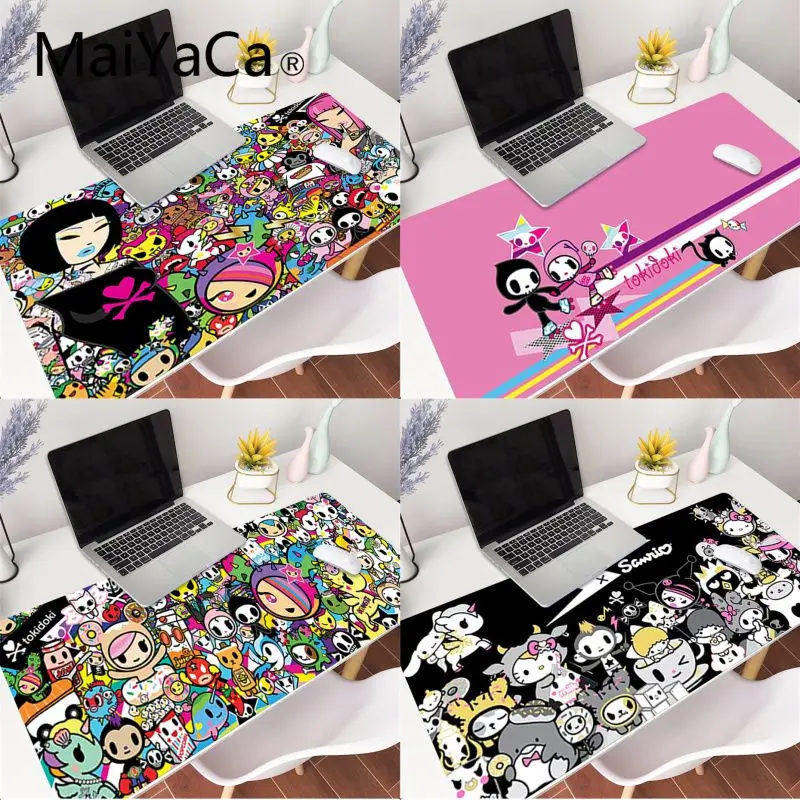 Японские коврики для мыши Tokidoki 70x30 см коврик ноутбука компьютера