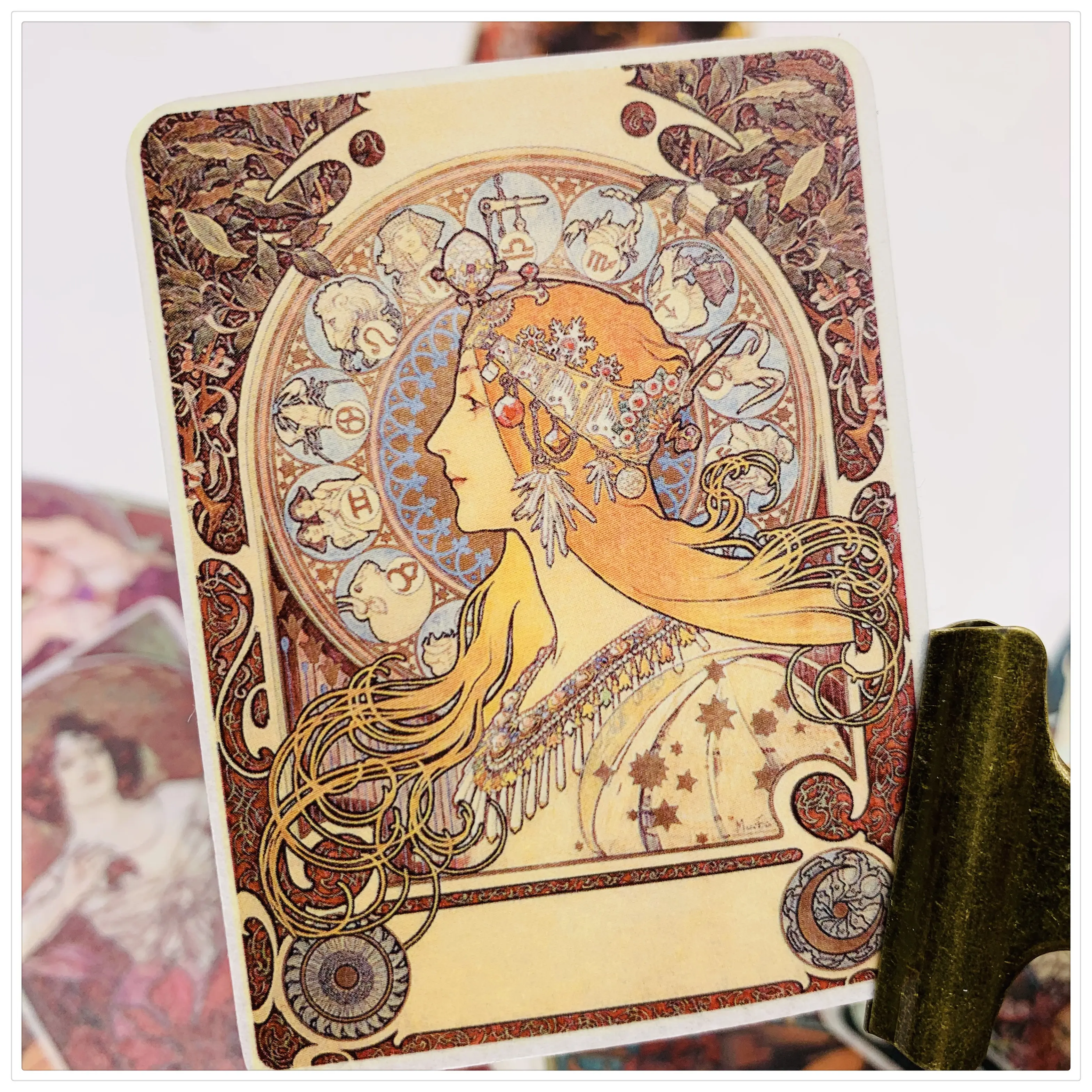 

17Pcs Vintage European Art Painting Sticker DIY Craft Scrapbooking Album Junk Journal Happy Planner Decorative Stickers