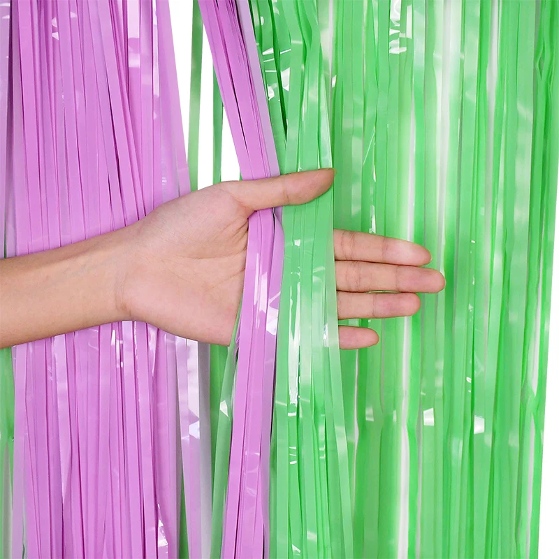 100*200 см мишура Fringe Блестящие занавески дождя двери дома номер Свадебная