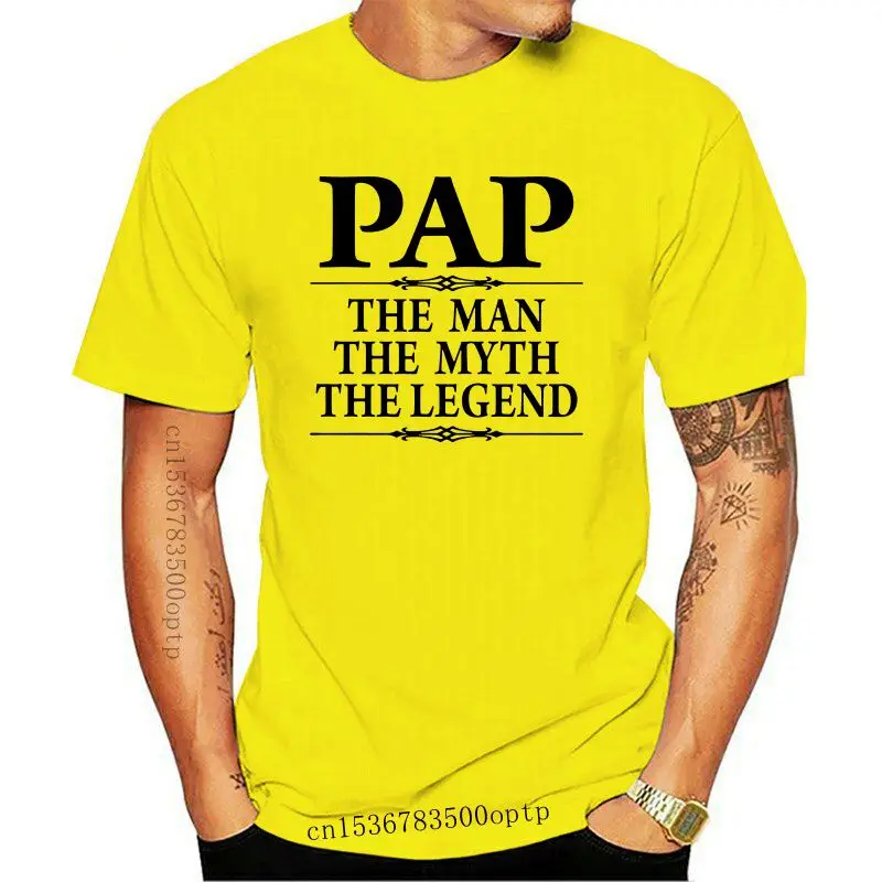 

Мужская футболка Pap The Myth The Legend-унисекс-Pap Gift