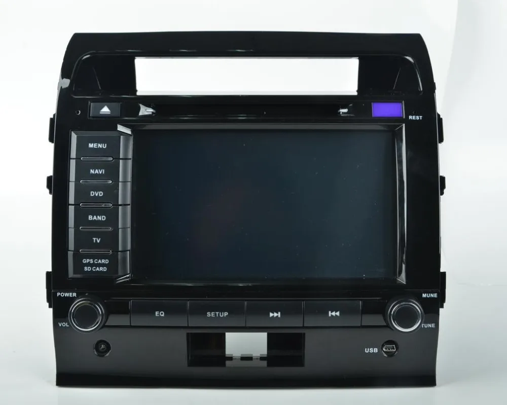 8 дюймовый HD 1024X600 четырехъядерный Android 5.1.1 автомобильный DVD для Toyota Land Cruiser 200 2008 2012