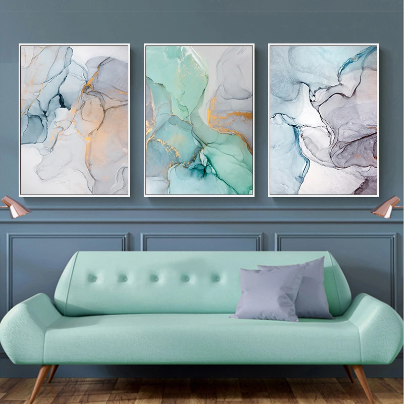 

Modern Marble Poster Abstract Background Wall Art Canvas Decorative Paintings Home Decor Living Room Decoration Pictures
