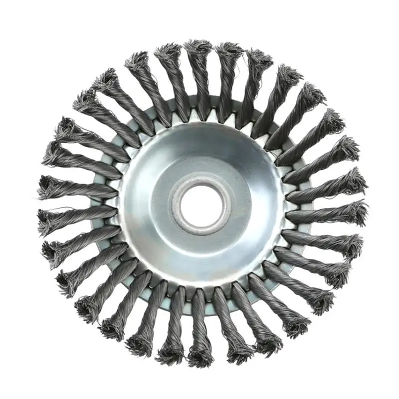 Replacement Wheel Grout Steel Wire Grass Twisted Accessories Rotary Cutter Weed Brush Polishing Bowl Type Trimmer Practical