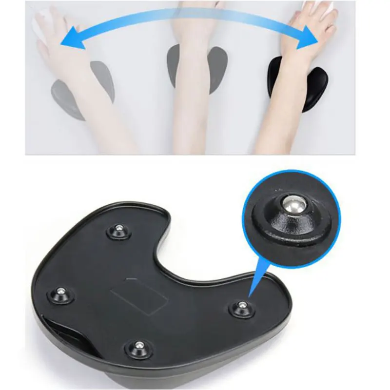 Эргономичный вращающийся скользящий коврик для мыши с эффектом памяти - купить