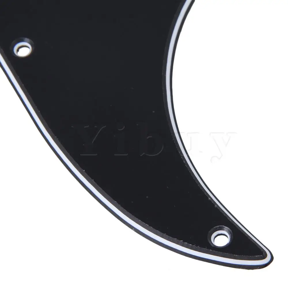 Yibuy Черный Предварительно проводной Штамп 1 Humbucker для электрогитары|prewired pickguard|for