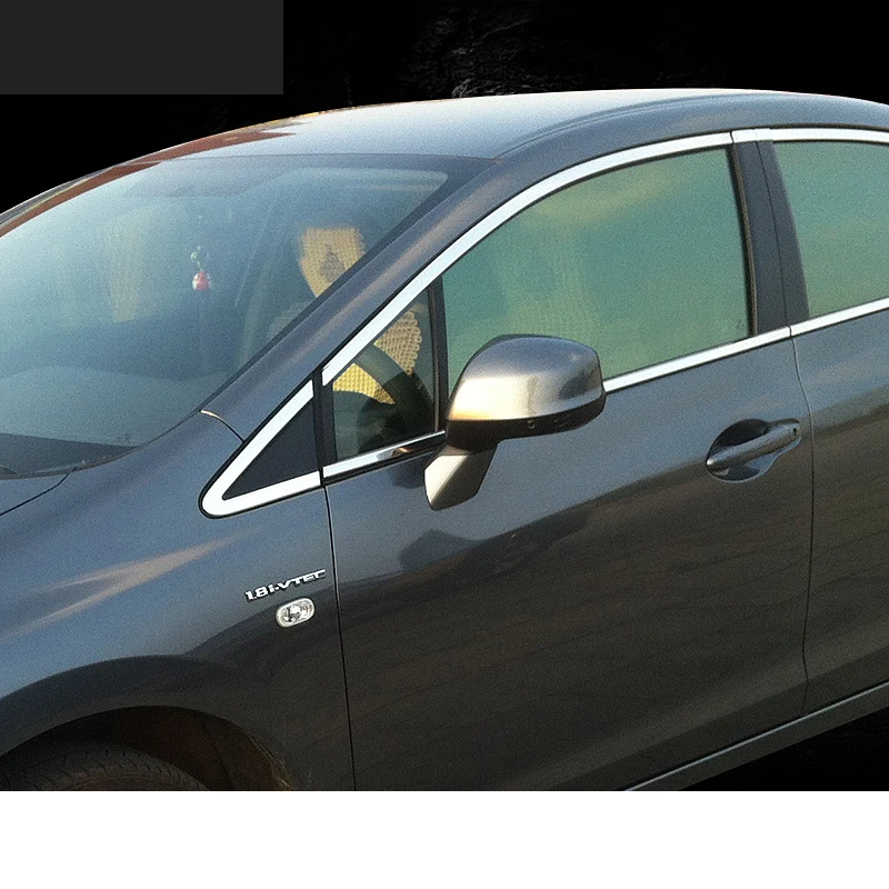 Отделка окна автомобиля из нержавеющей стали для honda civic 2011 2012 2013 2015 седан 9