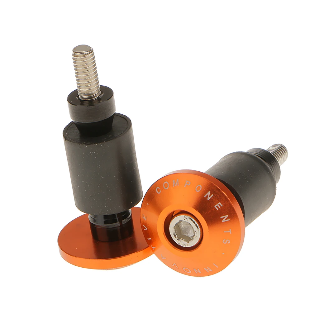 

Заглушки для Руля Мотоцикла 7/8 дюйма с ЧПУ оранжевые