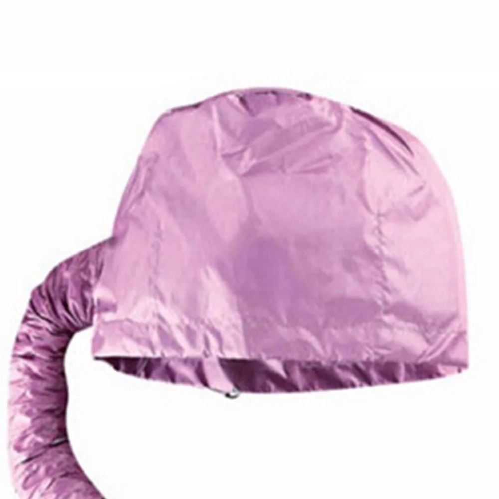 

1pcs Hair Dryer Nursing Caps Dye Hairs Modelling Heating Warm Air Drying Treatment Cap Home Safer Than Electric Silver Pink