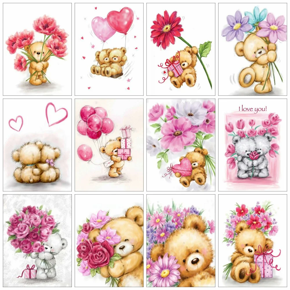 

Набор для алмазной вышивки «Медведь»