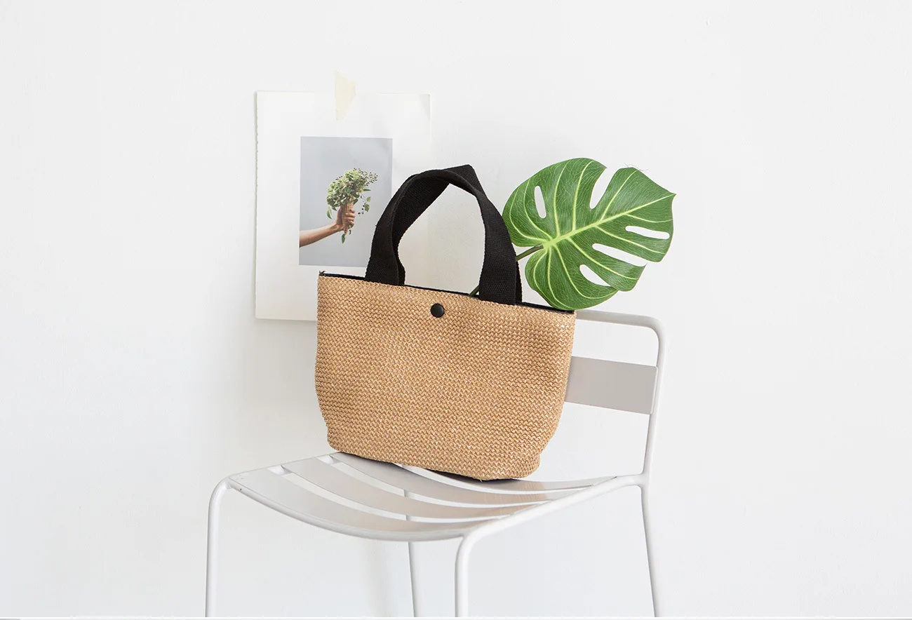 Рисунок 4 - Соломенные вязаные сумки для женщин