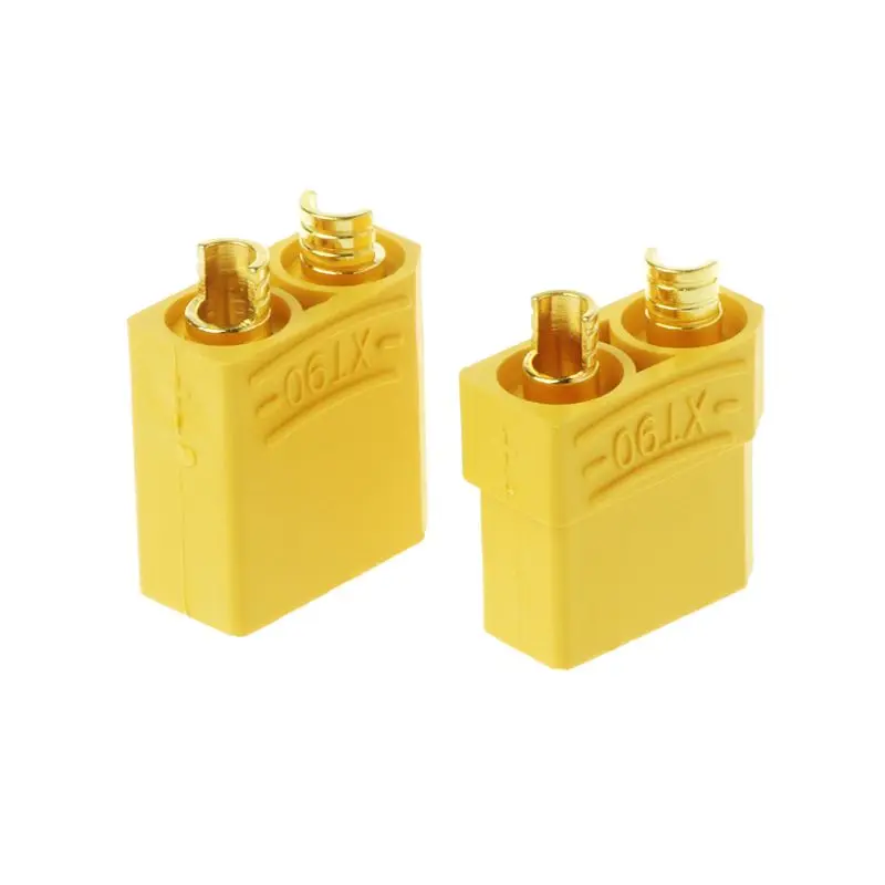 

10 Pairs Female Male XT90 Banana Bullet Connector Plug For RC LiPo Battery Gold Plated Banana Plug
