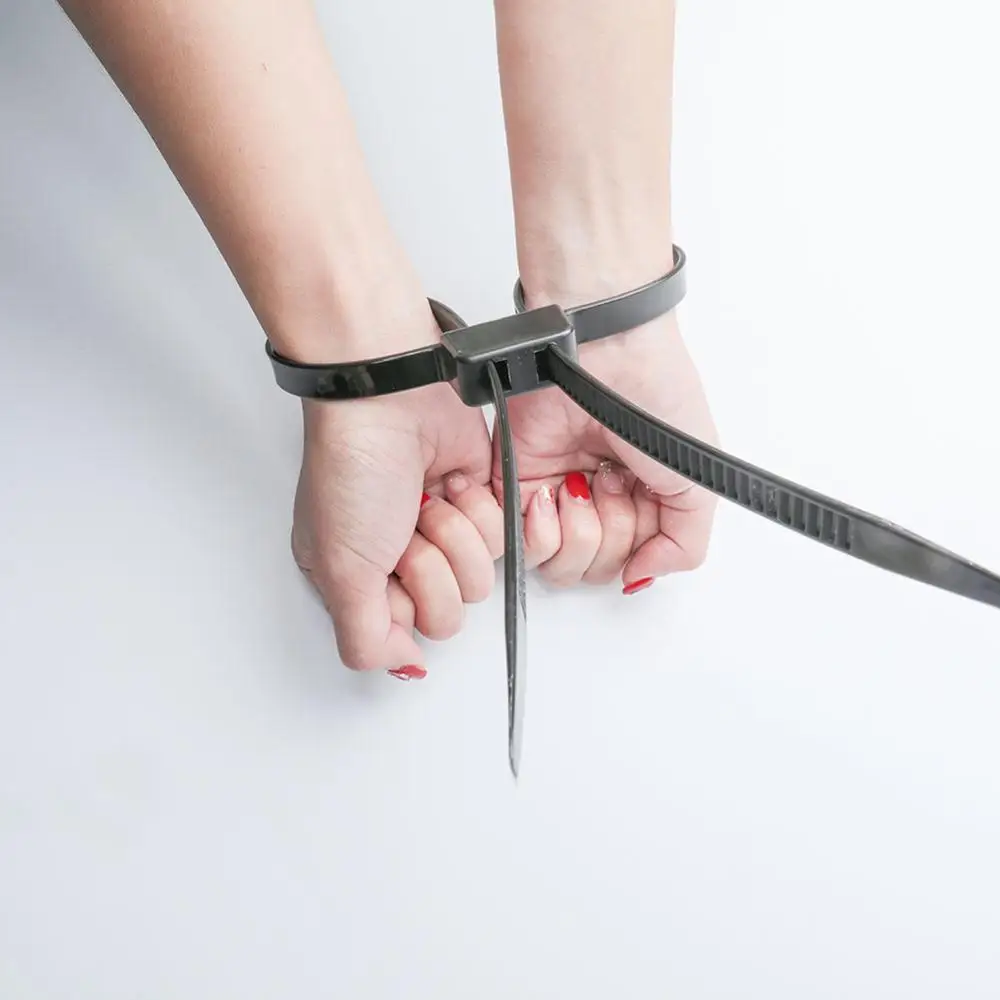 SM пластиковые полицейские наручники Sextoy двойные манжеты замки для наручников