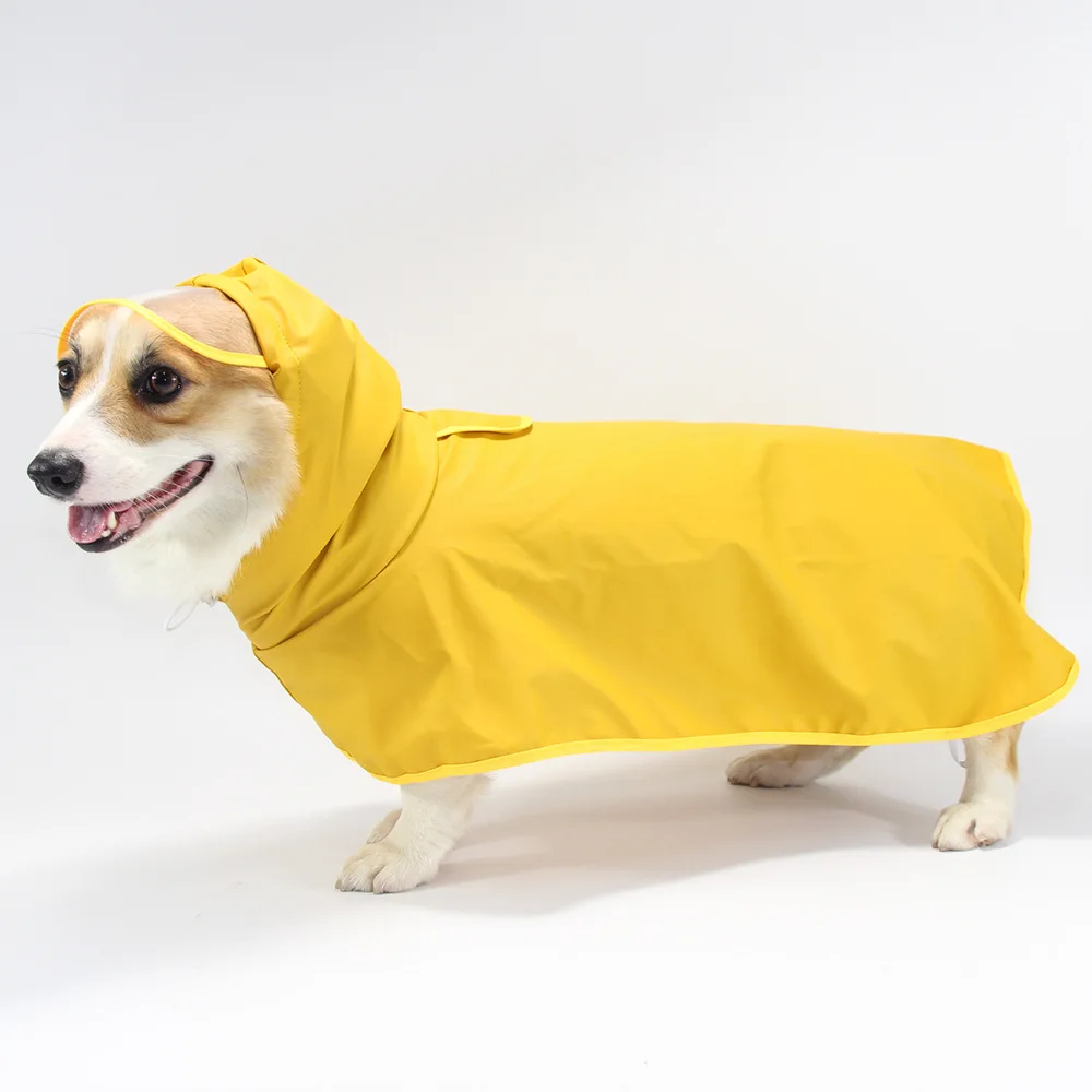 

Waterproof Pet Clothes High-Quality Leather Pet Raincoats Dogs Outdoor Clothes Coats For Small Dogs To Large Dogs Hoodies M-8XL