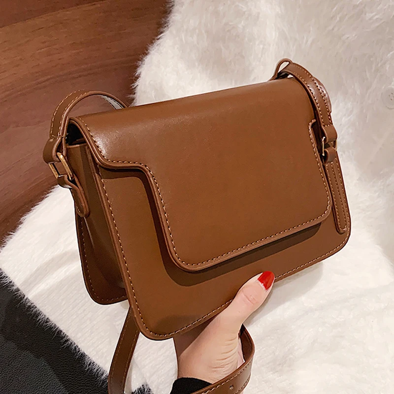 

Retro Single Shoulder Messenger Bag Crossbody Bag High Quality Designer Shoulder Bag Small Square Bag
