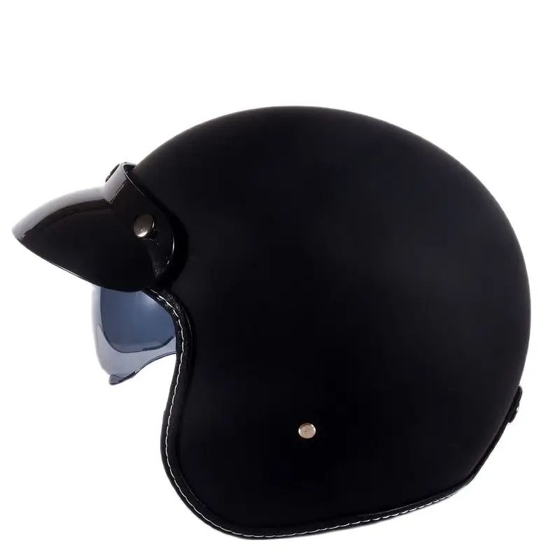 Мотоциклетный шлем Wanli, винтажный шлем с открытым лицом, 3/4 от AliExpress RU&CIS NEW