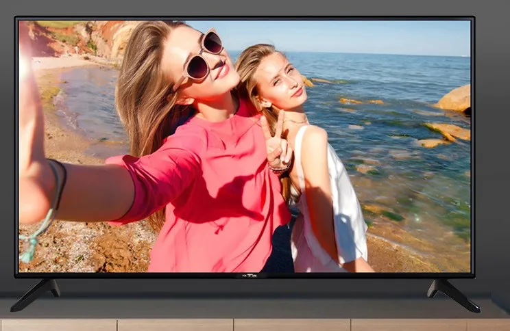 55 дюймов Full HD 1920*1080 ЖК-монитор экран дисплей ТВ wifi smart T2 led Телевизор