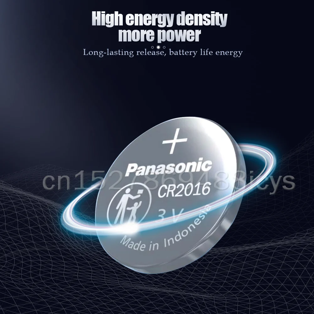 50 шт. оригинальный Panasonic CR2016 CR 2016 DL2016 ECR2016 BR2016 3 В литиевая батарея для светодиодных