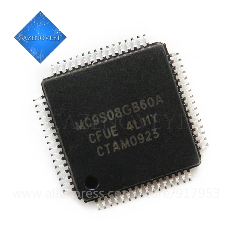 1 шт./партия MC9S08AC32CFGE MC9S08AW32VFGE MC9S08AW60CFGE MC9S08AW60CFUE MC9S08DZ60MLH S9S08DZ60MLH MC9S08GB60A MC9S08LL16CLF QFP