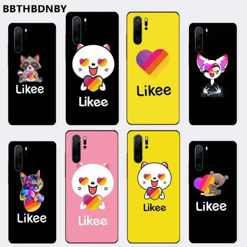 

Fashion Likee cat bear love heart Phone Case For Huawei P9 P10 P20 P30 Pro Lite smart Mate 10 Lite 20 Y5 Y6 Y7 2018 2019
