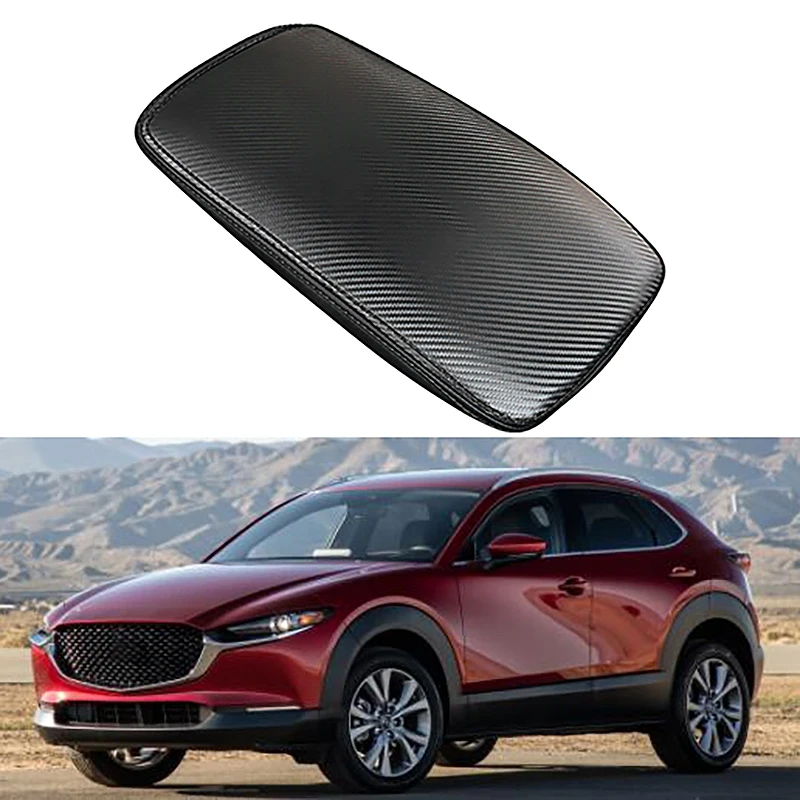 

Автомобильный подлокотник из углеродного волокна с центральной консолью для Mazda CX-30 CX30 2020