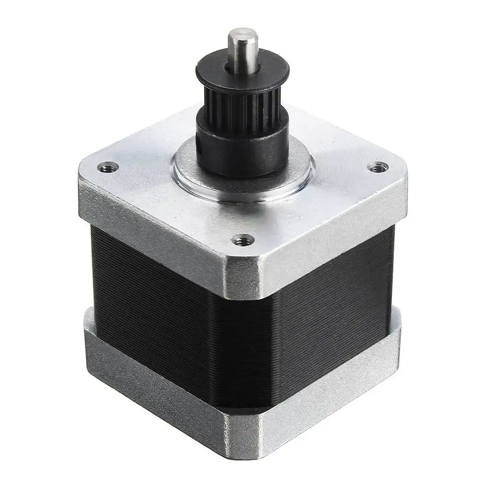 Двухфазный 42-40 RepRap 42 мм шаговый двигатель + 2GT-20 зубчатый Алюминиевый шкив для Ender-3