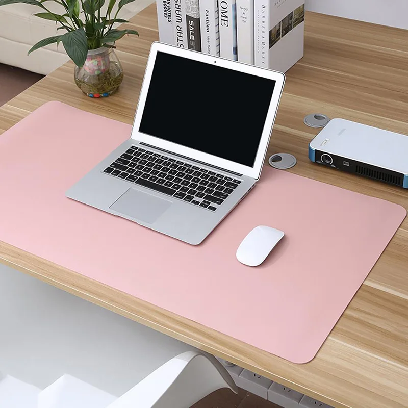 

Double-sided Color Mouse Pad Waterproof Leather Mouse Pad Large Office Keyboard Mouse Pad Leather Keyboard Pad 300*600mm Pads