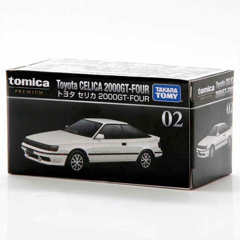 Takara Tomy Tomica Premium 02 TOYOTA Celica 2000gt четыре металла литой модельный автомобиль|Наземный