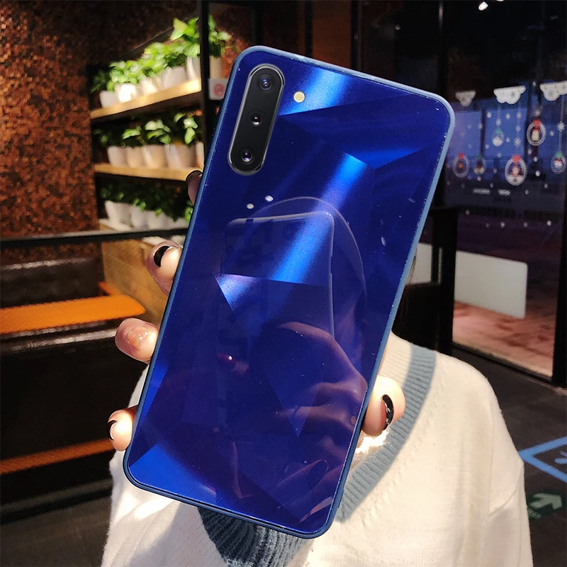Для samsung чехол A10 A20 A30 A40 A50 A60 A70 зеркало 3D Алмазный чехол для samsung Galaxy S10 S10e S9 S8 плюс S7 Note 9 8 10 Чехол