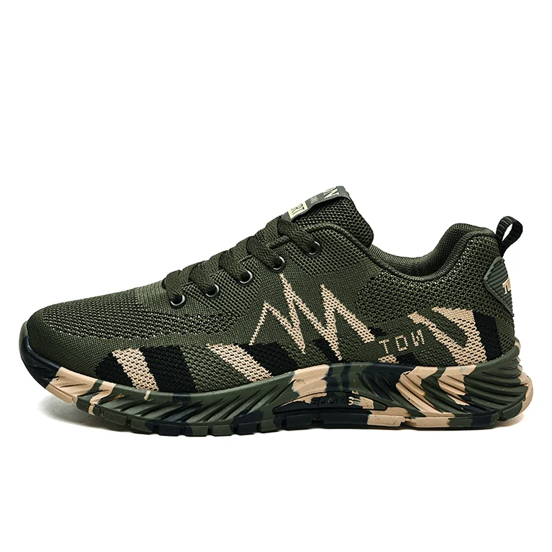 

Lovers Camouflage Shoes Military Training Running Sneakers Men Running Trainers Couple Casual Shoe Walking Shoes For Men 35-44