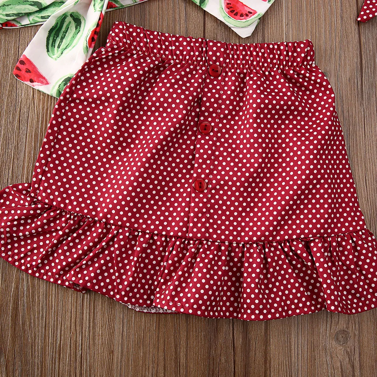 Летняя одежда для маленьких девочек футболка с коротким рукавом и бантом в виде