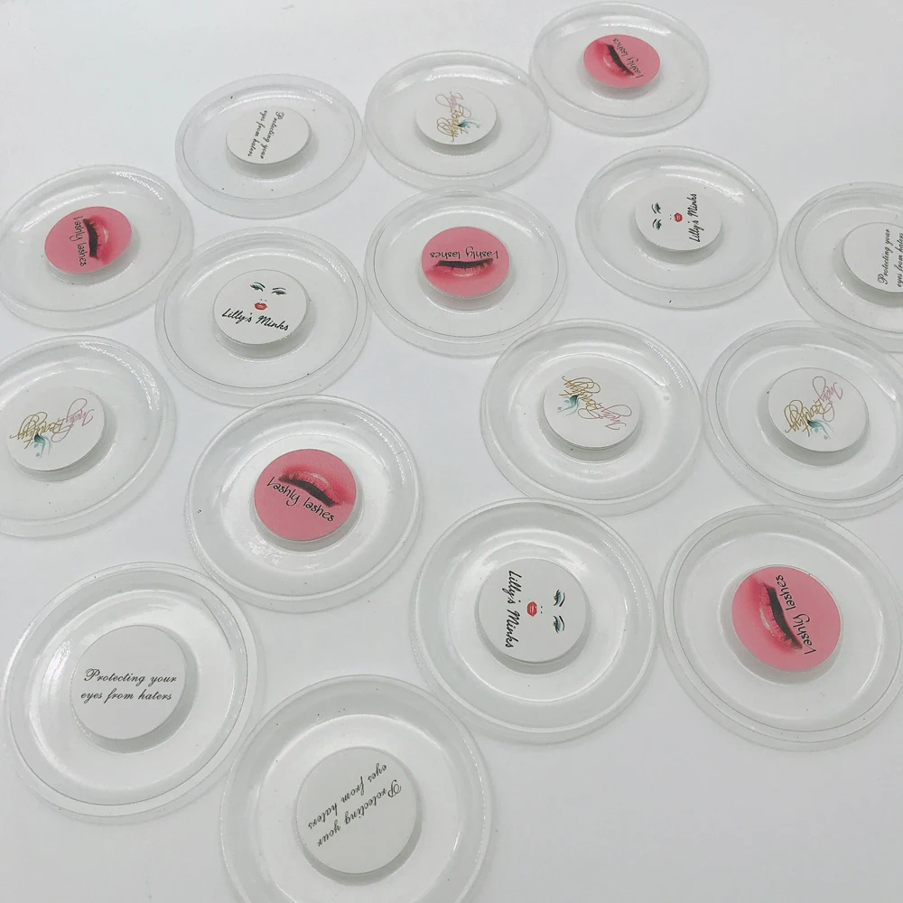 500 круглые наклейки частные этикетки для упаковки ресниц коробка коробки