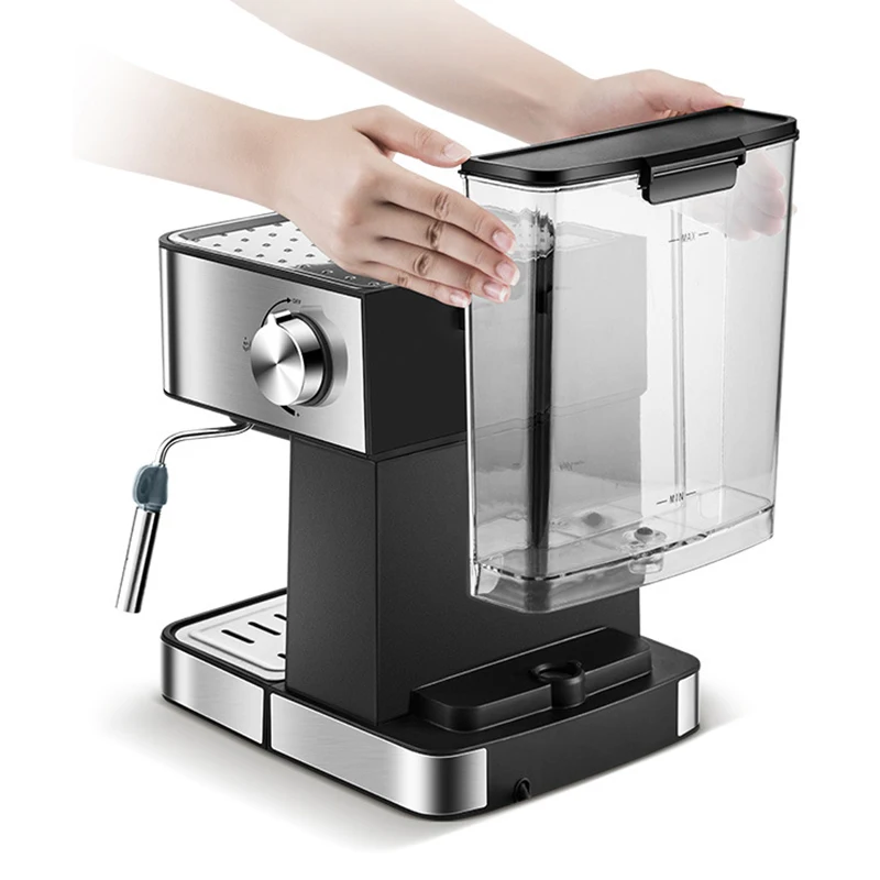 Кофемашина итальянская домашняя маленькая полуавтоматическая Паровая