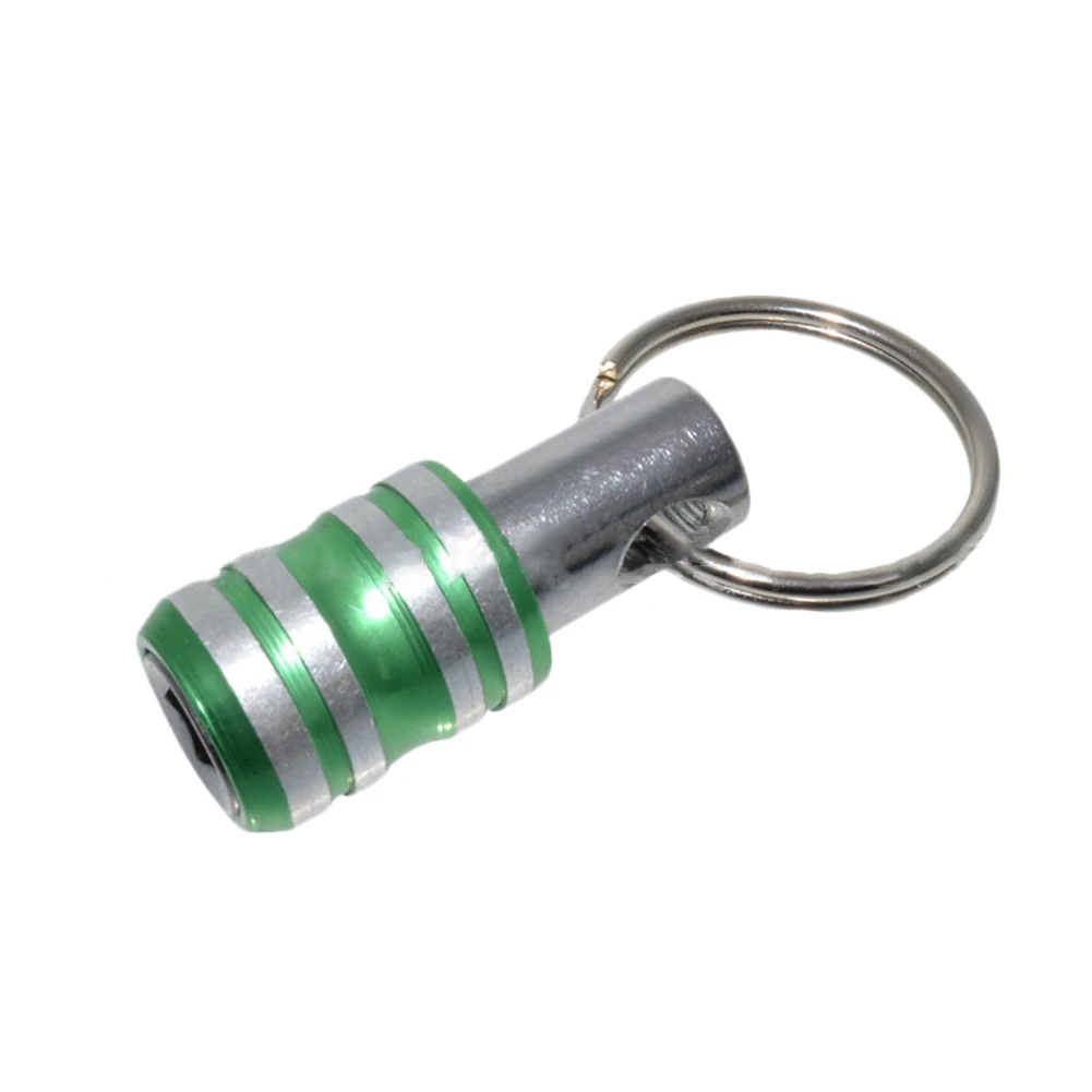 

1/4in Keychain Screwdriver Bit Holder Hex Shank Bits holder Screwdriver holder