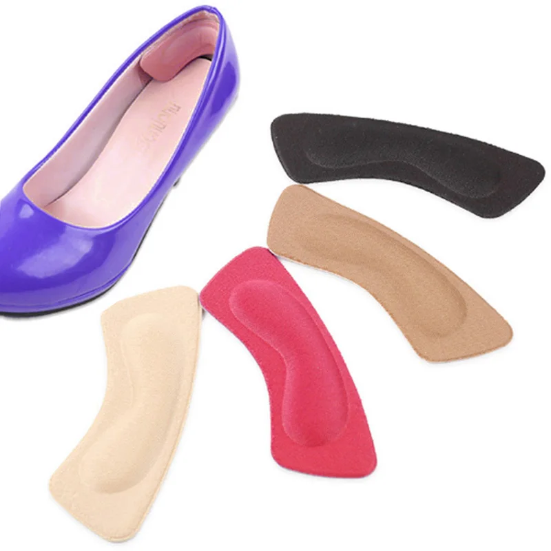 

1 Pair Thicken Foot Inserts Half Yard Adding to the Shoe Size Paste Sponge Heel Paste High Heels Wear-resistant Relief Protector