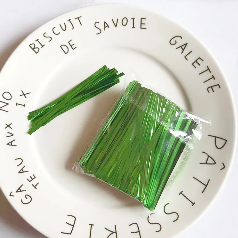 Красочные леденец обернуть Печенье Хлеб Тост закуски украшения ленты 1000 пакетов