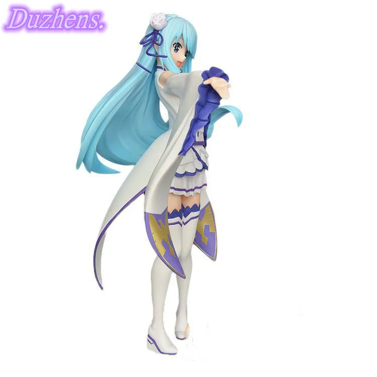 

Original Japanes Konsuba God Blessing this wonderful world! Aqua Emilia PVC Action Figure Anime Figure Model Toys Doll Gift