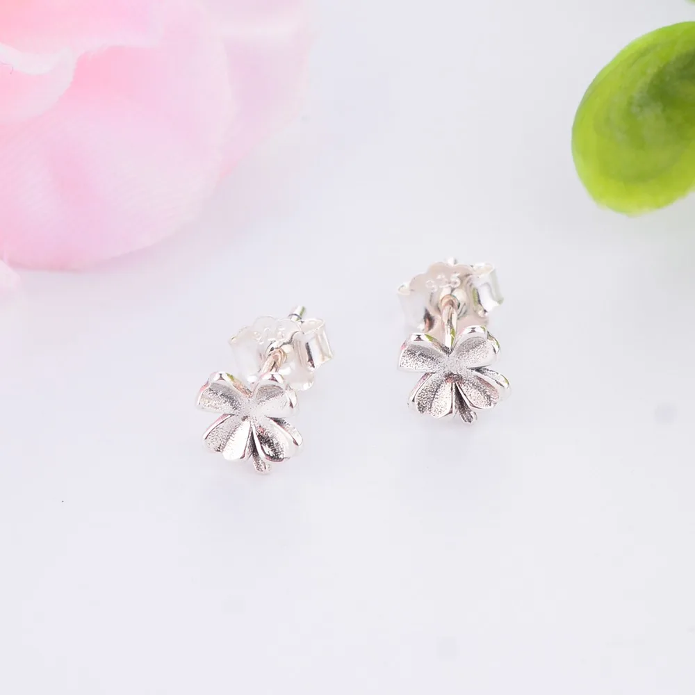 Серьги гвоздики женские из серебра 925 пробы в Корейском стиле|Серьги-гвоздики| |