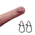 10 шт. Нержавеющаясталь Pin поворотные рыболовные принадлежности разъем приманка зажим роликовых вертлюгов удочки для рыбалки в море
