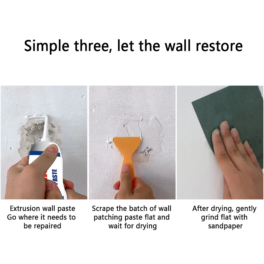 

Instant Repair Paste Professional Gaps Repair Cream Agent Home Wall Concrete 2