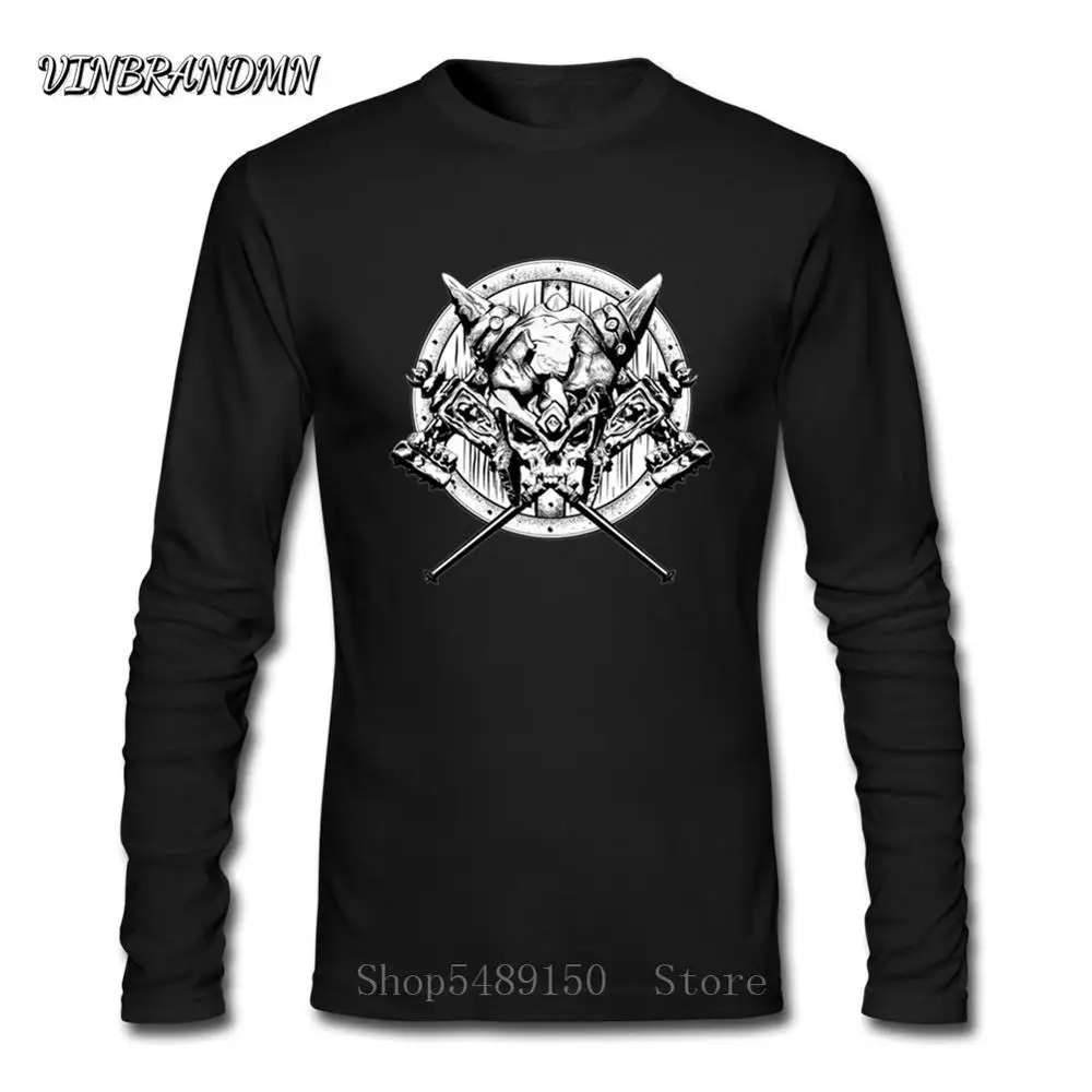 Sons Of Odin Vikings Inspired T-Shirt Men Terrible Skull Design Anarchy Tshirt Man Cotton Ragnar Lothbrok Valhalla Floki T Shirt | Мужская