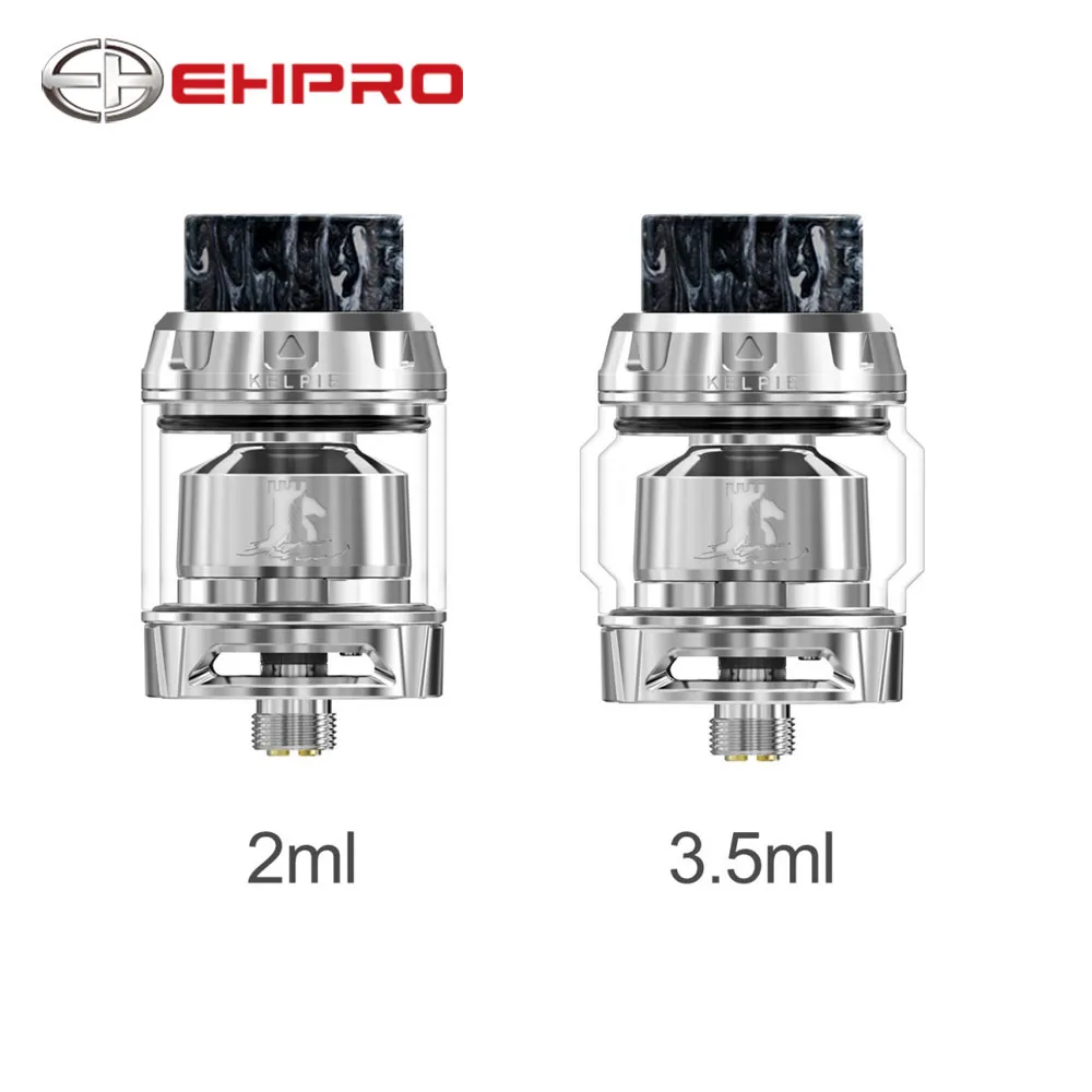 Оригинальный атомайзер для электронных сигарет Ehpro Kelpie 25 мм RTA 2/3.5 мл емкость с 2